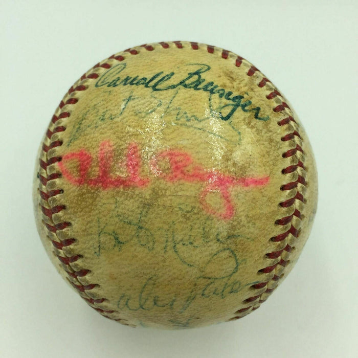 Vin Scully Autographed Signed Game Used Baseball Los Angeles