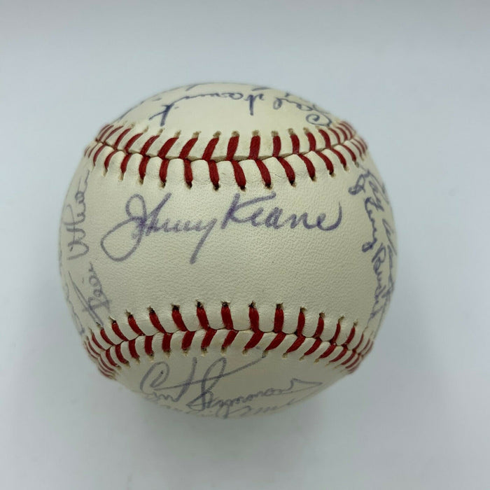 1964 St. Louis Cardinals World Series Champs Team Signed NL Baseball JSA COA