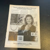Lauren Bacall Signed Autographed Vintage Fortunoff Photo With JSA COA