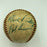 1955 Cleveland Indians Team Signed Game Used American League Baseball