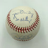 Rare Derek Jeter & Don Mattingly Yankees Living Captains Signed Baseball Steiner