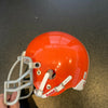 Jim Brown Signed Authentic Riddell Cleveland Browns Mini Helmet With JSA COA