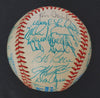 1984 California Angels Team Signed American League Baseball Beckett COA