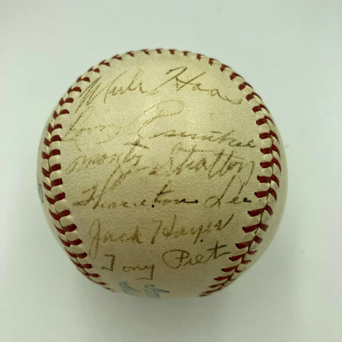 1937 Chicago White Sox Team Signed Official American League Harridge Baseball
