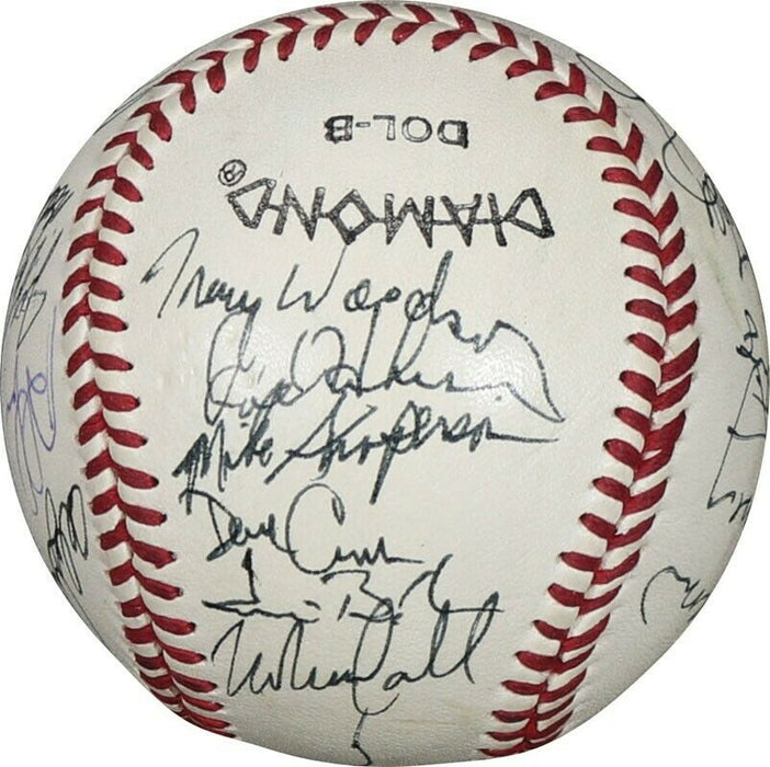 Beautiful 1988 Los Angeles Dodgers World Series Champs Team Signed Baseball PSA