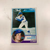 1983 Topps Wade Boggs & Ryne Sandberg Rookie Cards RC