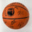 2015-16 Golden State Warriors Team Signed Game Basketball Stephen Curry JSA COA