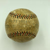 Historic Joe Wood 1911 No Hitter Game Used Baseball Mears COA Boston Red Sox