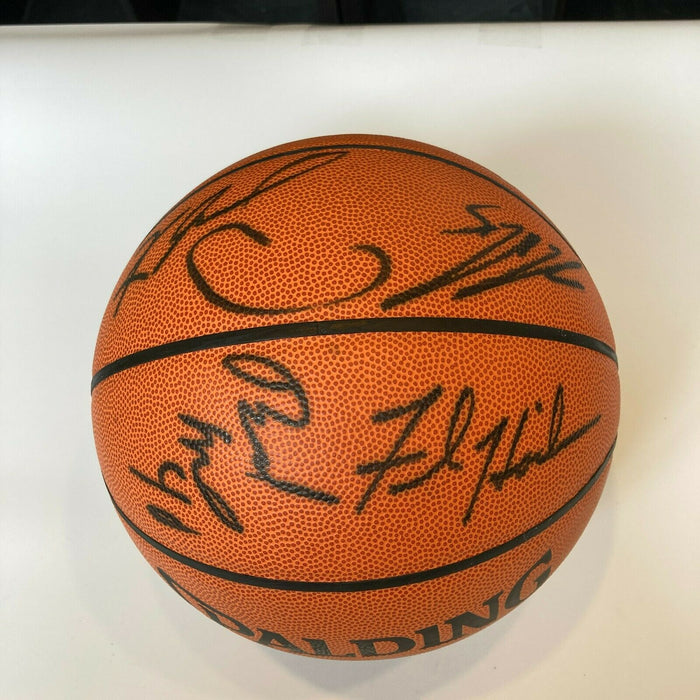 2000-01 Chicago Bulls Team Signed Official NBA Basketball With JSA COA