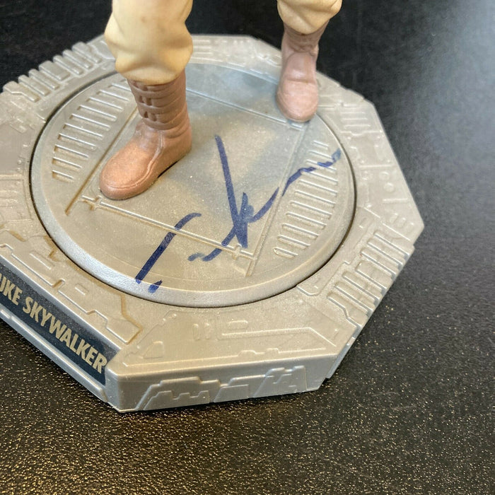George Lucas Signed Luke Skywalker Star Wars Action Figure WIth JSA COA