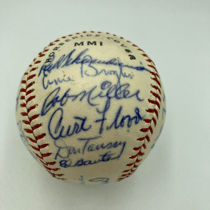 1961 St. Louis Cardinals Team Signed Baseball 25 Sigs Stan Musial Beckett COA