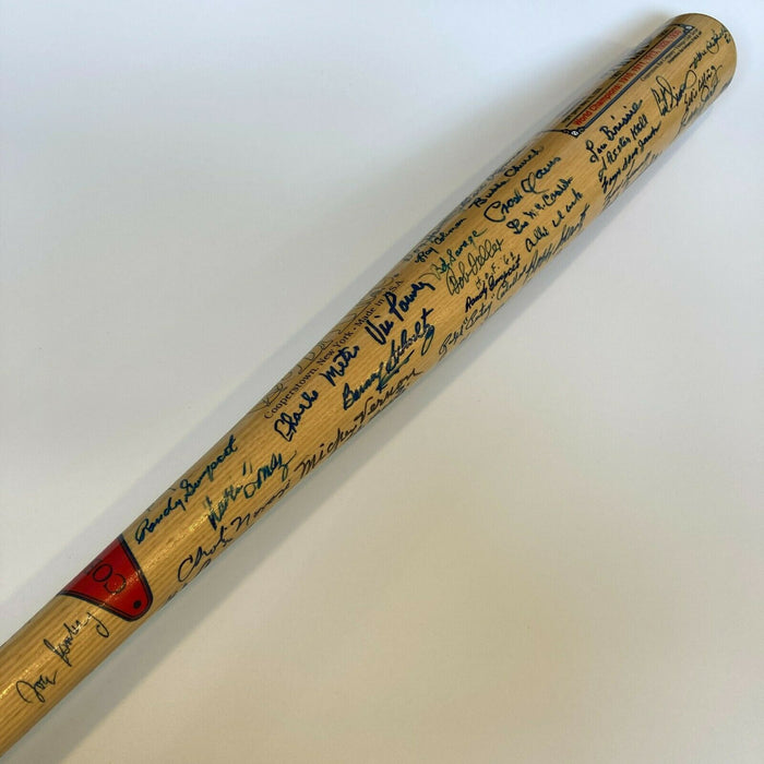 The Finest Philadelphia Athletics A's Legends Multi Signed Bat 70 Sigs PSA DNA