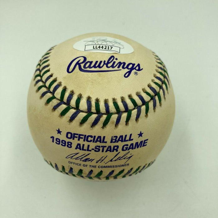Chipper "Larry Wayne" Jones Full Name Signed 1998 All Star Game Baseball JSA COA