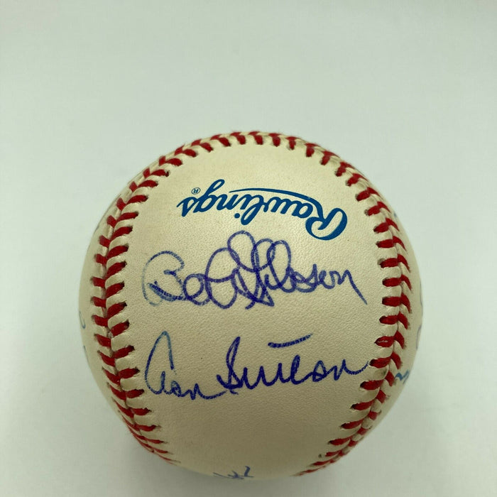 3,000 Strikeout Club Multi Signed Baseball Nolan Ryan & Tom Seaver JSA COA