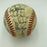 1985 Kansas City Royal World Series Champs Team Signed Baseball With JSA COA
