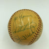 1974 Mickey Mantle Hall Of Fame Induction Day Multi Signed Baseball PSA DNA COA