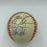 1985 California Angels Team Signed Autographed American League Baseball