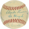 Jackie Robinson 1954 All Star Game Team Signed Baseball PSA DNA COA