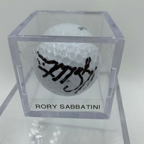 Rory Sabbatini Signed Autographed Golf Ball PGA With JSA COA