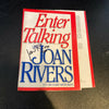 Joan Rivers Signed Autographed Enter Talking Book Cover  With JSA COA