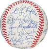 Beautiful 1957 Milwaukee Braves World Series Champs Team Signed Baseball PSA DNA