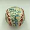 1982 New York Yankees Team Signed American League Baseball Yogi Berra RR COA