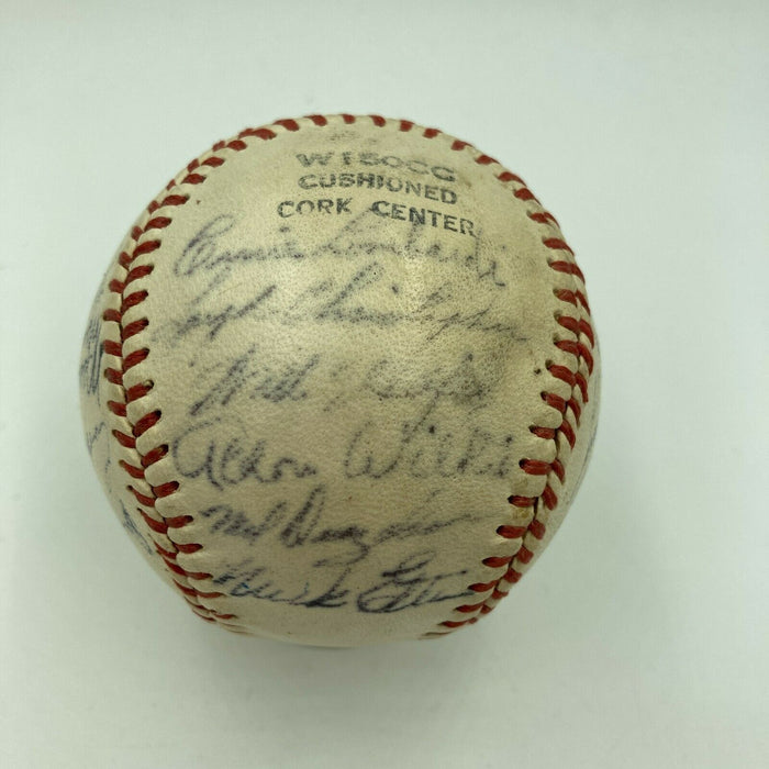 Casey Stengel & Ernie Lombardi Signed 1948 Oakland Oaks Signed Baseball Beckett