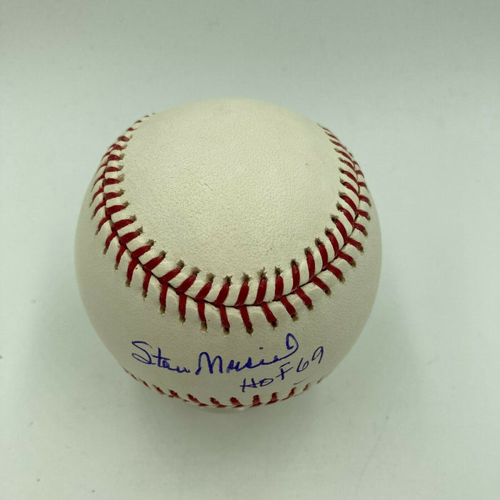 Stan Musial Hall Of Fame 1969 Signed Major League Baseball JSA COA