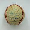 1977 New York Yankees WS Champs Team Signed Baseball Thurman Munson PSA DNA COA