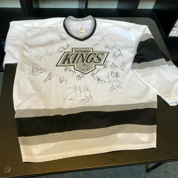 Wayne Gretzky 1993-94 Los Angeles Kings Team Game Model Signed Jersey JSA COA