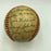 1951 Montreal Royals Dodgers Team Signed Game Used Baseball Tommy Lasorda