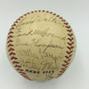 Magnificent 1939 Cincinnati Reds NL Champs Team Signed Baseball PSA DNA COA