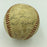 1965 Yankees Old Timers Day Signed Baseball Joe Dimaggio Lefty Grove PSA