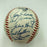 Hall Of Fame Multi Signed Cracker Jack Old Timers Game Baseball Beckett COA