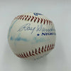 Negro League Legends Multi Signed Baseball Monte Irvin Buck Leonard PSA DNA COA