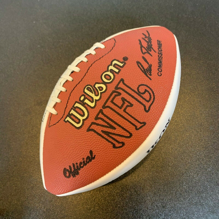 Terry Bradshaw Signed NFL Wilson Football With JSA COA
