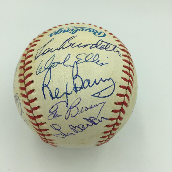 Incredible No Hitter Pitchers Signed Baseball 21 Signatures RARE PSA DNA COA