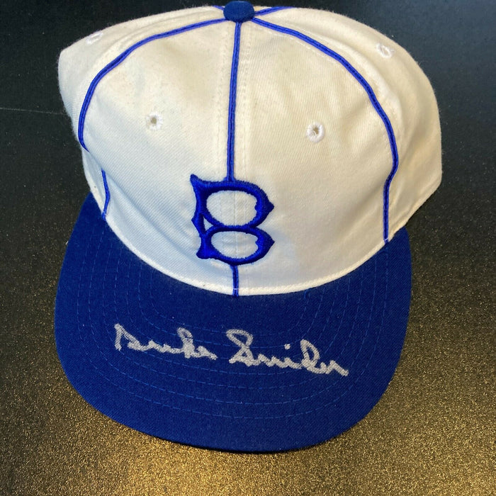 Duke Snider Signed Authentic Brooklyn Dodgers Mitchell & Ness Jersey JSA COA