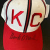 Buck Leonard Signed Kansas City Monarchs Negro League Hat Cap With JSA COA