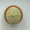 Ernie Banks Carl Yastrzemski Jean Yawkey Hall Of Fame Multi Signed Baseball SGC