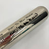 Beautiful Stan Musial Batting Champion Signed Silver Baseball Bat JSA COA