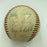1969 HOF Induction Signed Baseball Pie Traynor Max Carey Sam Rice Grove JSA COA