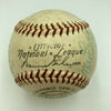 1969 HOF Induction Signed Baseball Pie Traynor Max Carey Sam Rice Grove JSA COA