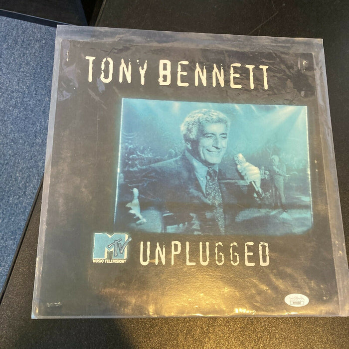 Tony Bennett MTV Unplugged Signed Photo With JSA COA