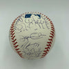 2005 Detroit Tigers Team Signed Baseball Alan Trammell Kirk Gibson Rodriguez