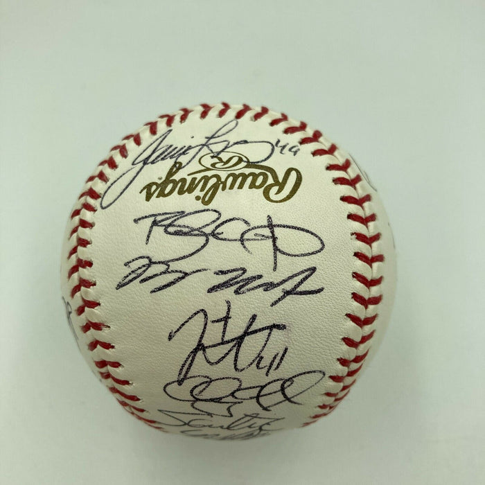 2012 San Francisco Giants World Series Champs Team Signed W.S. Baseball JSA COA