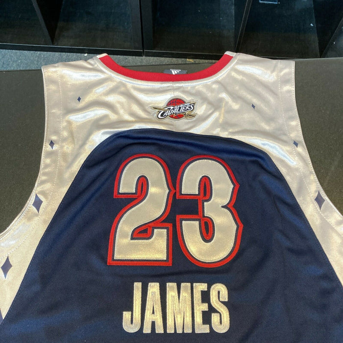 Lebron James Signed Game Model 2007 All Star Game Jersey Upper Deck UDA COA