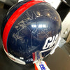 1986 New York Giants Super Bowl Champs Team Signed Authentic Helmet With JSA COA