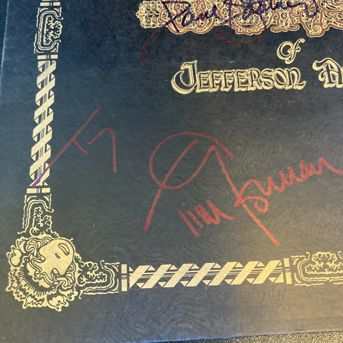 Jefferson Starship Band Signed Autographed Album With 5 Signatures JSA COA