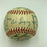 1952 Chicago White Sox Team Signed Autographed Baseball With Nellie Fox